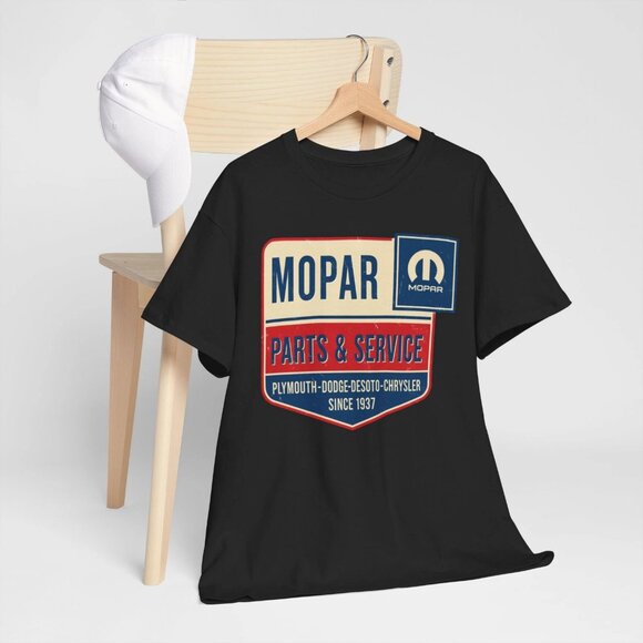 Mopar Men's Vintage Parts and Service T-Shirt - Picture 2 of 5